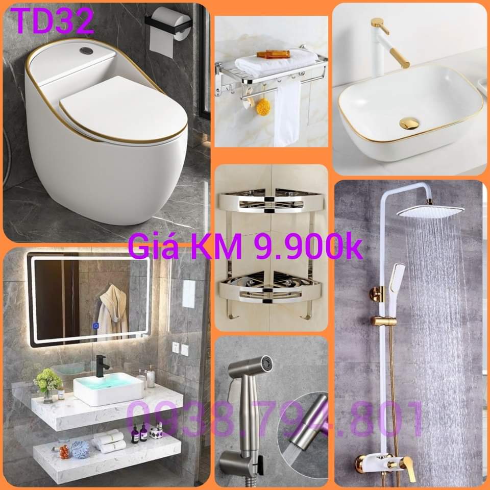 Combo Thiáº¿t Bá»‹ Vá»‡ Sinh Abode 24