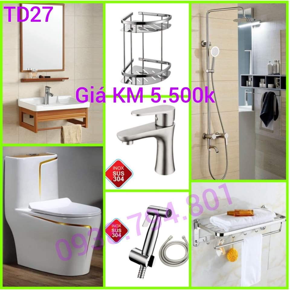 Combo Thiáº¿t Bá»‹ Vá»‡ Sinh Abode 19