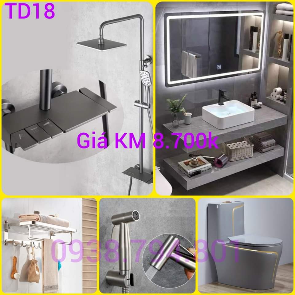 Combo Thiáº¿t Bá»‹ Vá»‡ Sinh Abode 13