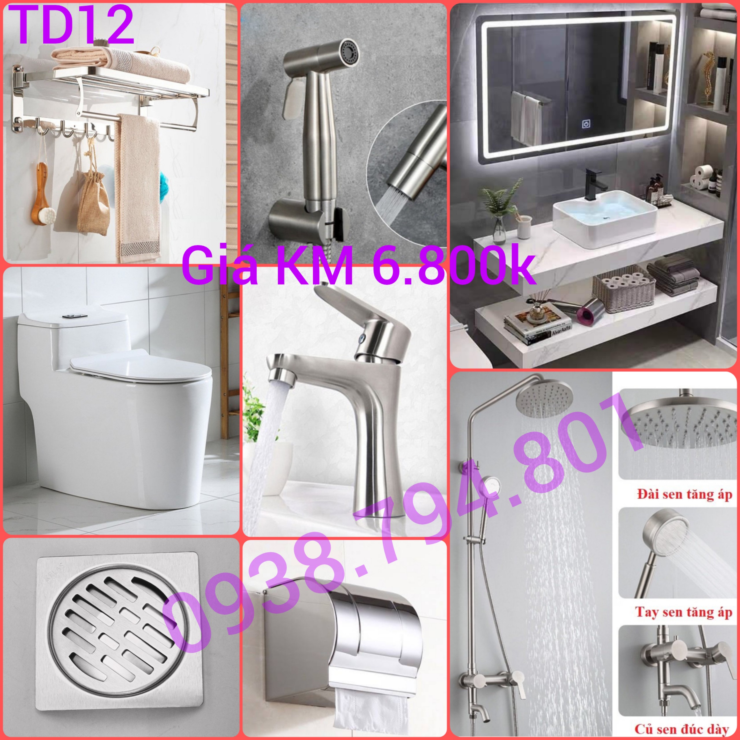 Combo Thiáº¿t Bá»‹ Vá»‡ Sinh Abode 22