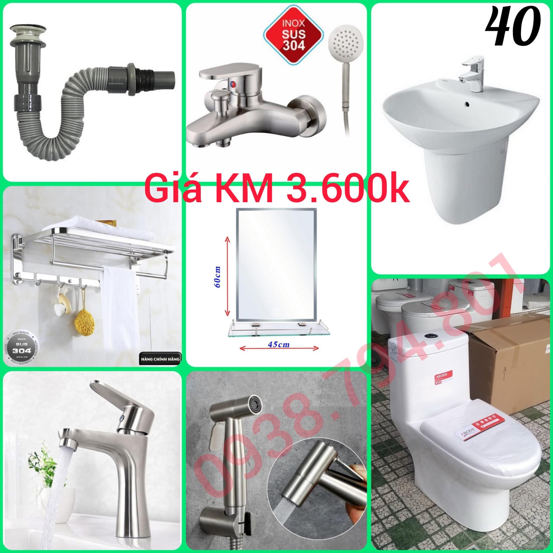 Combo Thiáº¿t Bá»‹ Vá»‡ Sinh Abode 02