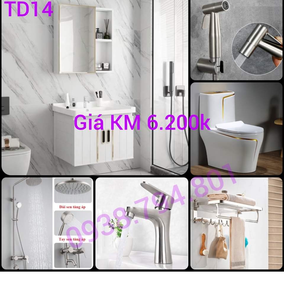 Combo Thiáº¿t Bá»‹ Vá»‡ Sinh Abode 17